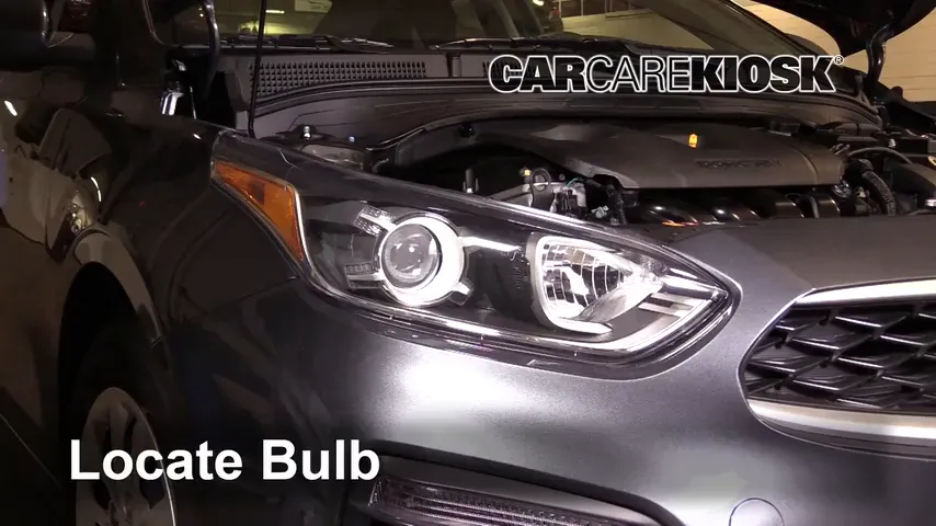 2019 Kia Forte LX 2.0L 4 Cyl. Luces Faro delantero (reemplazar foco)
